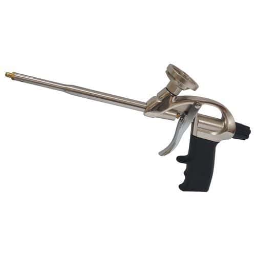 TOPTRADE pistolet metalowy, na piankę PU, profesjonalny, new type