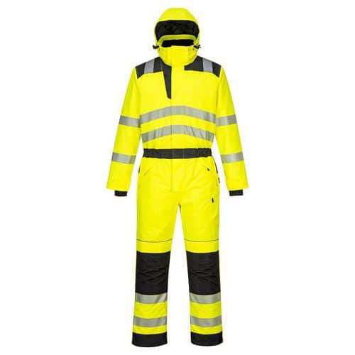 Kombinezon zimowy PW3 Hi-Vis, czarny/żółty