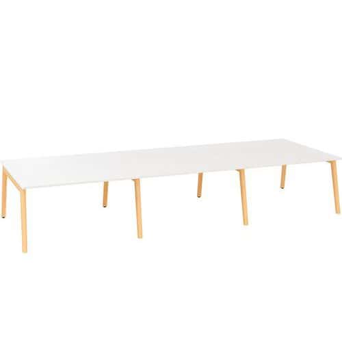 Stoły biurowe Bench Alfa Root, 420 x 160 x 74,2 cm