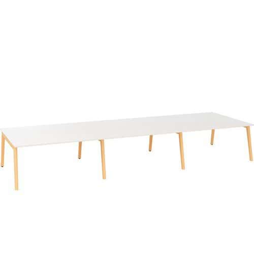 Stoły biurowe Bench Alfa Root, 480 x 160 x 74,2 cm