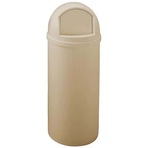 Kosz na śmieci Marshall Dome – 57 l – beżowy – Rubbermaid